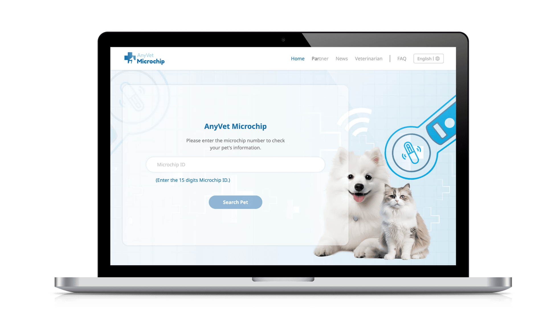 Hệ thống microchip AnyVet